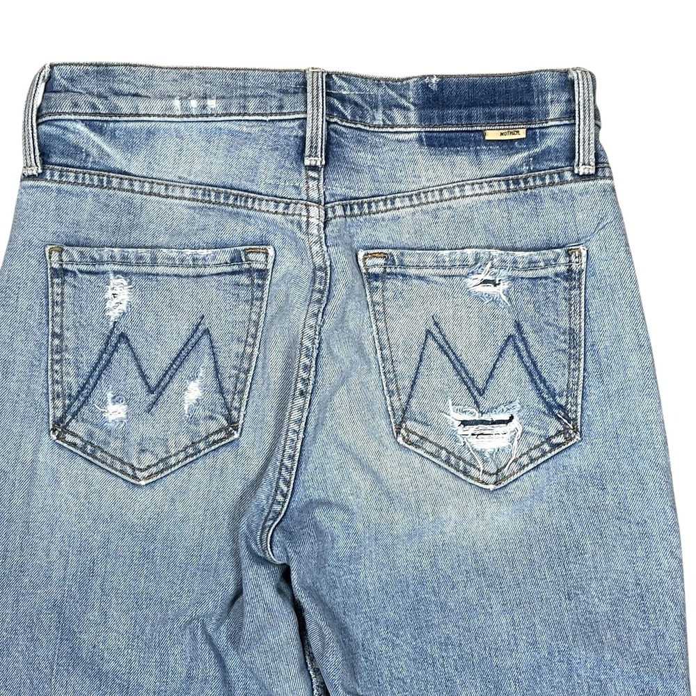 Mother Superior Tomcat in True Confessions Sz 25, Fits 26x24 Straight Crop Jeans - Picture 5 of 13